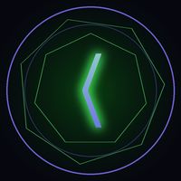 OpenSeed Glyph #90, Rare, Quantum bracket state