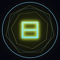 OpenSeed Glyph #92, Rare, Negative space void